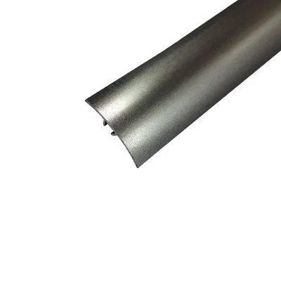 Алуминиева преходна лайстна 40 мм 2.7 м полиран инокс