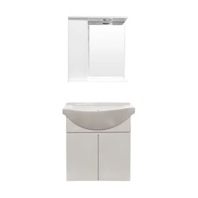 Kомплект долен шкаф с мивка и горен шкаф с огледало FORMA VITA