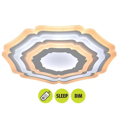 LED плафон Nora с дистанционно 77 W VIVALUX