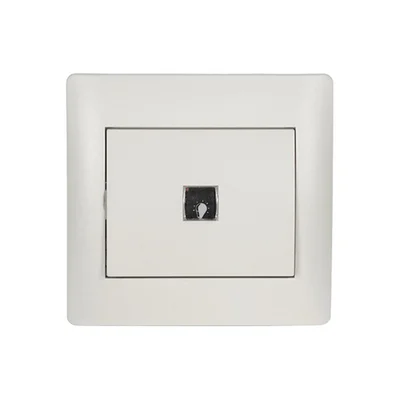 Стълбищен ключ бял металик Rhyme ELMARK