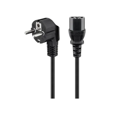 Захранващ кабел за компютър 2 м WELL