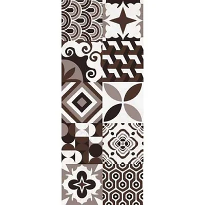 Фаянс 20х50 см Мираж кафяв 5739 KAI