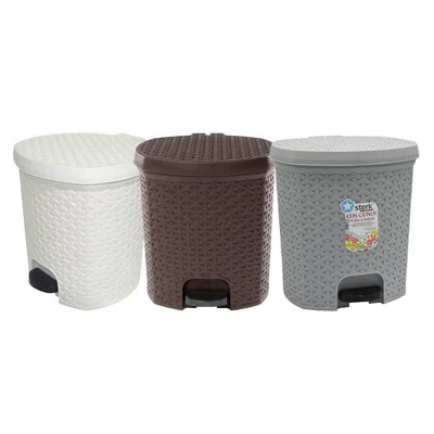 Кош за боклук с педал ратан 18 л STERK