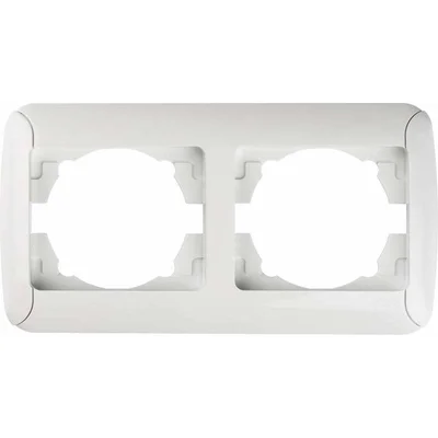 Рамка двойна Fantasy бяла - GUNSAN