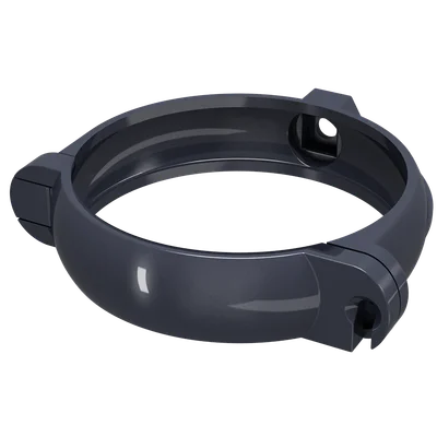 Скоба за водосточна тръба Ф100 мм графит REGENAU