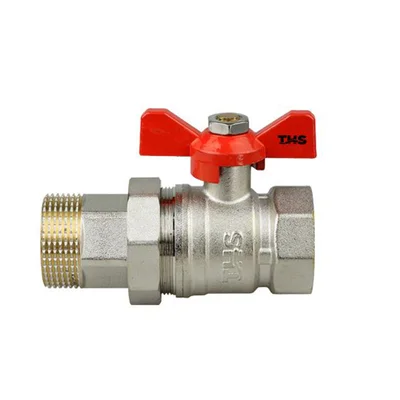 Cфepичeн кpaн c xoлендър със салников механизъм 1"