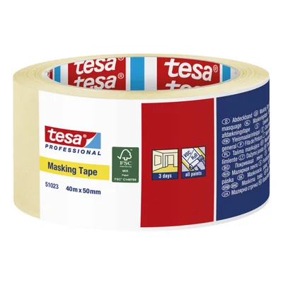 Лента за боядисване 50 мм x 40 м TESA