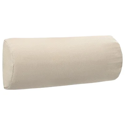 Облегалка за глава за шезлонг - кремава - 40x7,5x15 см - VL47933