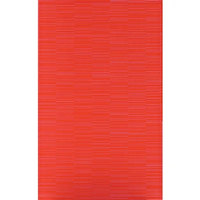 Фаянс 25х40 см Линеа червен 7109 KAI