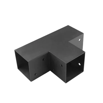 Конзола за пергола GPT 120 122x266x326 мм черна DOMAX