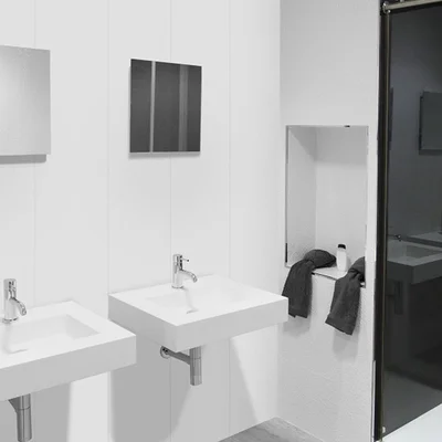 PVC ламперия 25 см 8 мм 3 м бял лак VILO