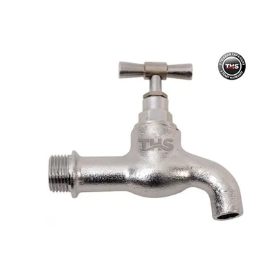 Kанела 1/2“ месинг никел - тежък модел  ths thermostyle