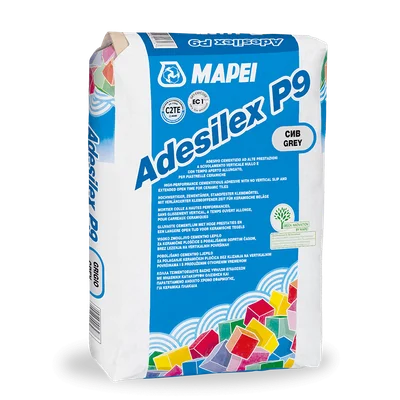Лепило за керамика и камък Adesilex P9-CЕ 25 кг сиво MAPEI