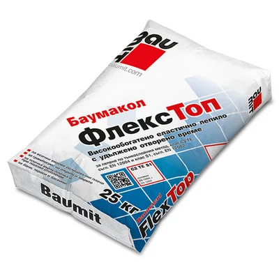 Лепило за плочки Баумакол ФлексТоп 25 кг BAUMIT