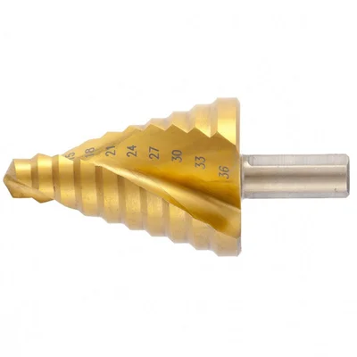 Свредло стъпаловидно за метал Ø9-36 мм HSS - MTX