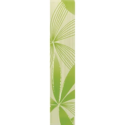 Фриз 6x30 см Русана вертикален зелен 0527 KAI
