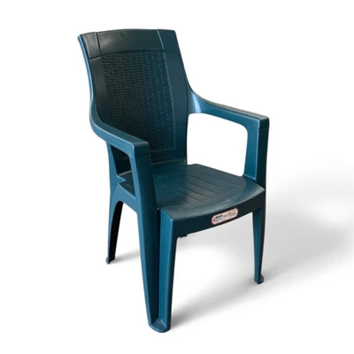 Градински стол PVC зелен Milano MEVSIM