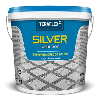 Силно еластична фугираща смес тера 1 кг TERAFLEX