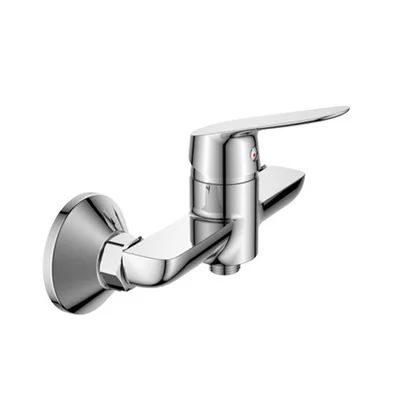 Стенен смесител за вана/душ Linni INTER CERAMIC