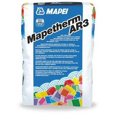 Лепило-шпакловка Adhes Mapetherm AR3 за EPS 25 кг MAPEI