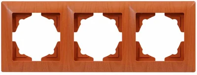 Рамка тройна дъб Visage - GUNSAN