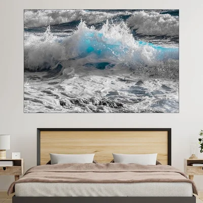 Вълни в океана - картина пано за стена