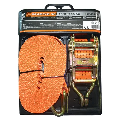 Лебедка с колан 10 м x 50 мм PREMIUM HD