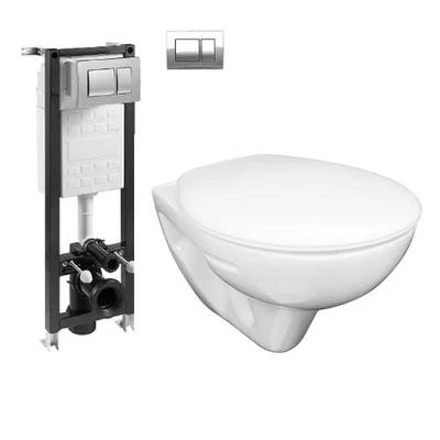 Tоалетна чиния Mira и структура за вграждане Eco Compact