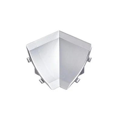 Вътрешен ъгъл за водобранна лайстна PF 24 сребро PRIMO