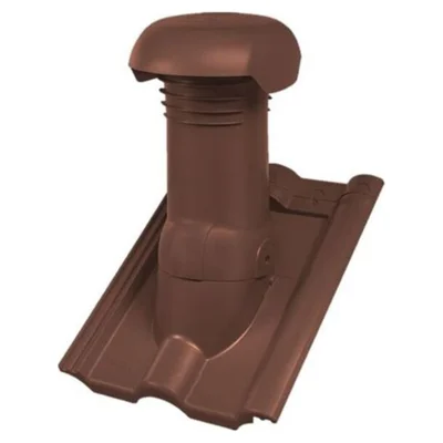 Комплект керемида отдушник DuroVent червенокафяв BRAMAC