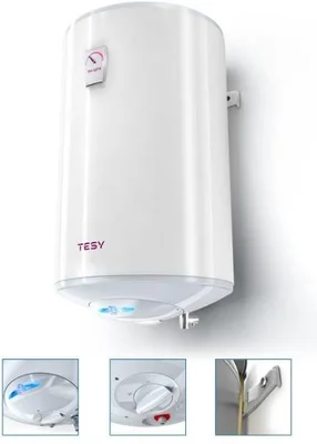 Бойлер 100 л - вертикален - 3 KW - Стъклокерамичен - BiLight TESY