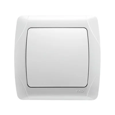 Ел. ключ сх. 1 Carmen бял VIKO