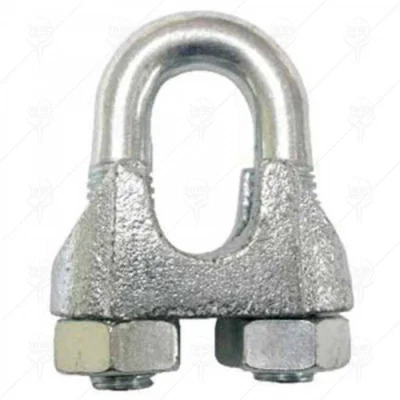 Скоба за стоманено въже 22мм DI