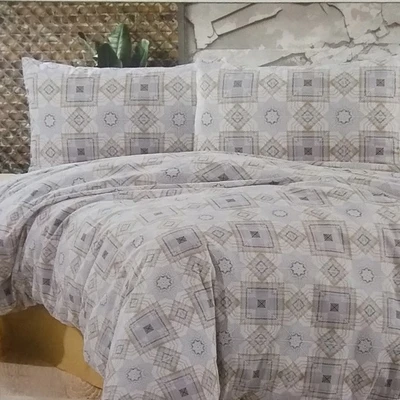 Спален комплект 4 части Златен контур COTTON GARDEN