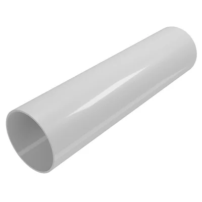 Водосточна тръба Ф80 мм бяла REGENAU