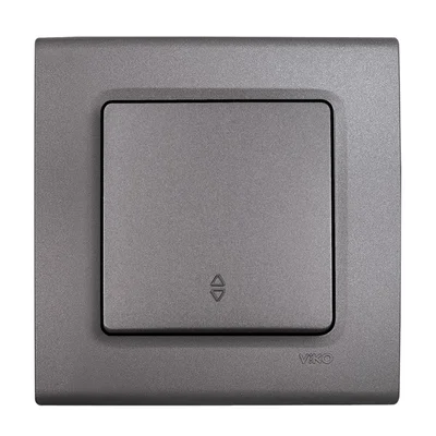 Девиаторен ключ сх. 6 LINNERA LIFE сив VIKO