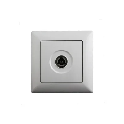 Розетка ТВ антена Visage бяла - GUNSAN