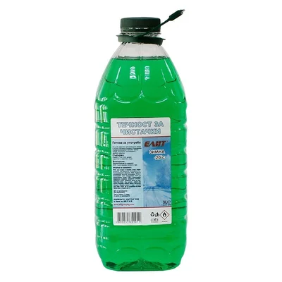 Зимна течност за чистачки 3 л ЕЛИТ