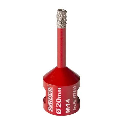 Боркорона Diamond Dry M14 Ø20 мм - Raider