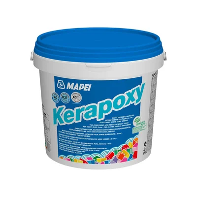 Фуга за плочки Kerapoxy 10 кг циментово сив MAPEI