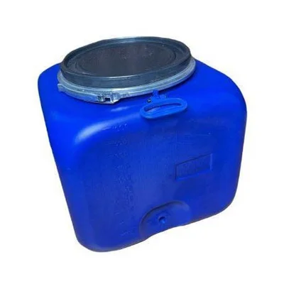 Квадратен бидон с дръжки и обръч 100 л STERK