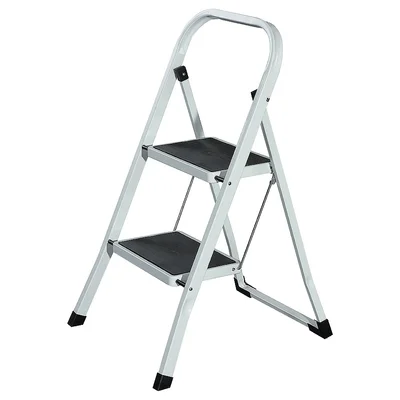 Метална домакинска стълба с широки стъпала 1+1 MMS