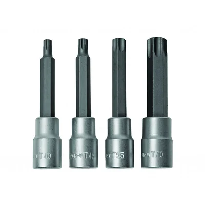 Вложки с накрайник 1/2"T40-T70 CR-V, 4 бр. - Topmaster