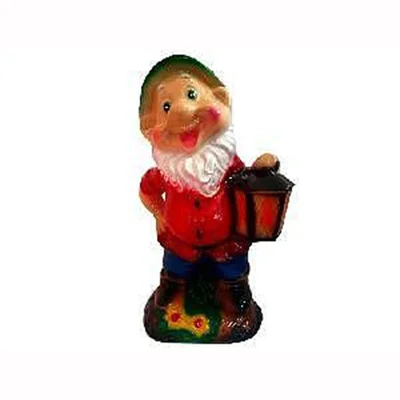 Градинска фигура джудже Welcome 54x30x18 см