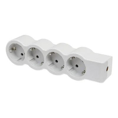 Разклонител 4x2P+E без кабел Standard Legrand