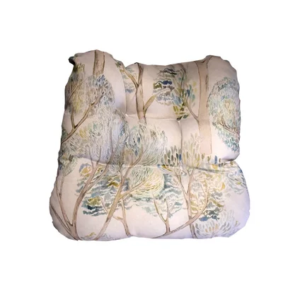 Възглавница за стол Good Day 38x38x7 см- Зелено дърво