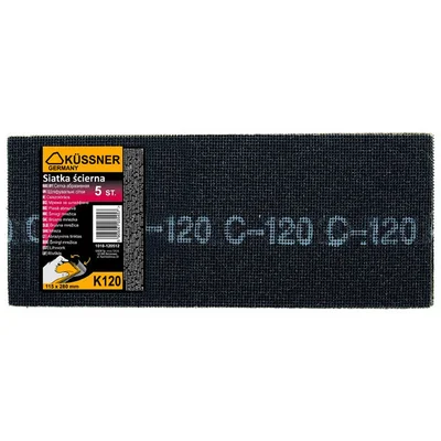 Силициева шкурка Hard 180, 115x280мм 5 броя Hardy