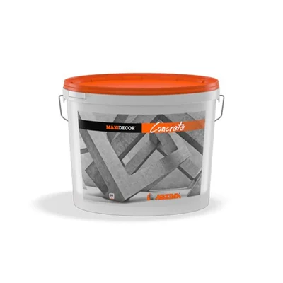 Декоративна минерална мазилка Maxidecor Concrete 20 кг MAXIMA