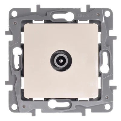 Индивидуална телевизионна розетка цвят крем Legrand Niloe