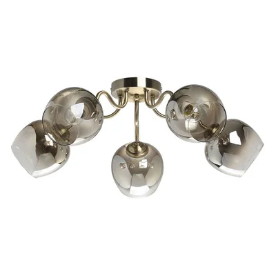 Полилей с опушени чашки 5xE27 Iren INTO